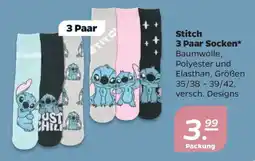 NETTO Stitch 3 Paar Socken Angebot