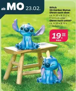 NETTO Stitch 3D Garden Statue Angebot