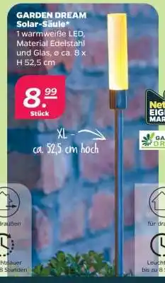 NETTO GARDEN DREAM Solar-Säule Angebot