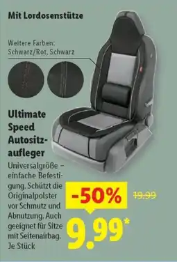 Lidl Ultimate Speed Autositz aufleger Angebot
