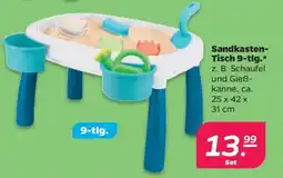 NETTO Sandkasten-Tisch 9-tlg Angebot