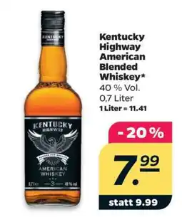 NETTO KENTUCKY HIGHWAY American Blended Whiskey Angebot