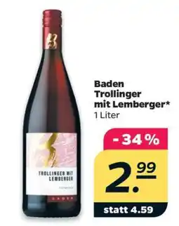NETTO Baden Trollinger mit Lemberger Angebot