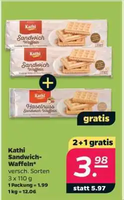 NETTO Kathi Sandwich- Waffeln Angebot
