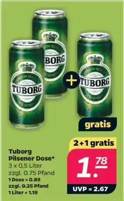 NETTO Tuborg Pilsener Dose Angebot