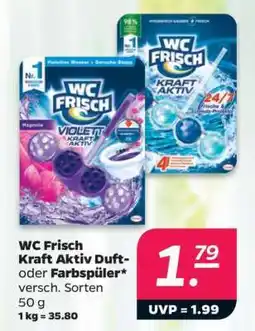 NETTO WC-Frisch Kraft Aktiv Duft- oder Farbspüler Angebot