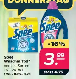NETTO Spee Waschmittel Angebot