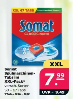 NETTO Somat Spülmaschinen-Tabs im XXL-Pack Angebot