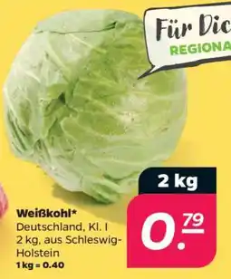 NETTO Weißkohl Angebot