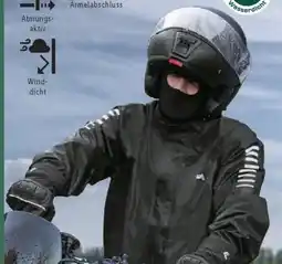 Lidl CRIVIT Motorrad-Regenjacke Angebot