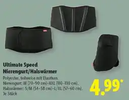 Lidl Ultimate Speed Nierengurt/Halswärmer Angebot