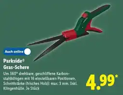 Lidl Parkside Gras-Schere Angebot