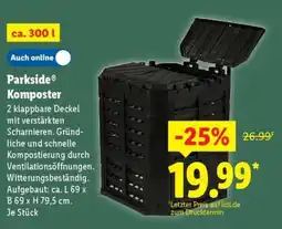 Lidl Parkside Komposter Angebot