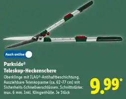 Lidl Parkside Teleskop-Heckenschere Angebot