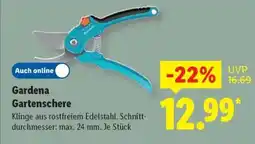Lidl Gardena Gartenschere Angebot