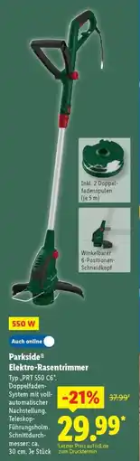 Lidl Parkside Elektro-Rasentrimmer Angebot