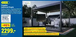 Lidl Pergoline Elektrische Pergola Angebot