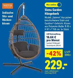Lidl Siena Garden Hängekorb Angebot