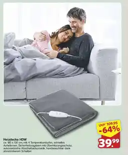Famila Nord West MEDISANA Heizdecke HDW Angebot