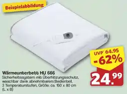 Famila Nord West MEDISANA Wärmeunterbett HU 666 Angebot