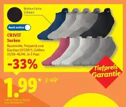 Lidl CRIVIT Socken Angebot