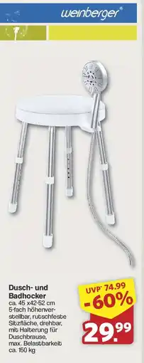 Famila Nord West weinberger Dusch- und Badhocker Angebot