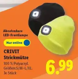 Lidl CRIVIT Strickmütze Angebot