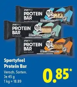 Lidl Sportyfeel Protein Bar Angebot