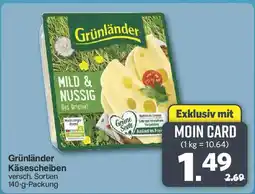 Famila Nord West Grünländer Käsescheiben Angebot
