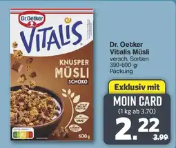 Famila Nord West Dr. Oetker Vitalis Müsli Angebot