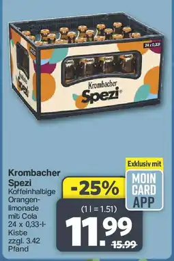 Famila Nord West Krombacher Spezi Angebot