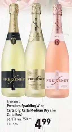 CITTI Markt Freixenet Premium Sparkling Wine Carta Dry, Carta Medium Dry eller Carta Rosé Angebot