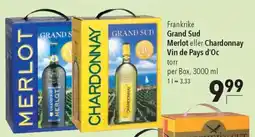 CITTI Markt Grand Sud Merlot eller Chardonnay Vin de Pays d'Oc Angebot