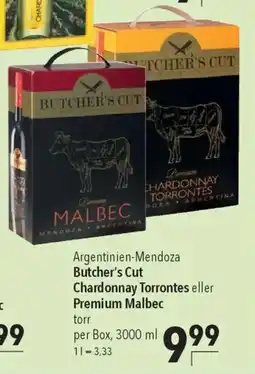 CITTI Markt Butcher's Cut Chardonnay Torrontes eller Premium Malbec Angebot