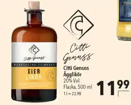 CITTI Markt Citti Genuss Ägglikör Angebot
