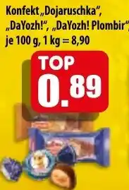 Mix Markt Konfekt ,,Dojaruschka", ,,DaYozh!",,DaYozh! Plombir" Angebot