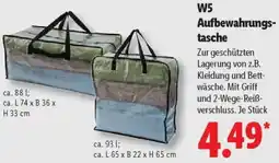 Lidl W5 Aufbewahrungstasche Angebot