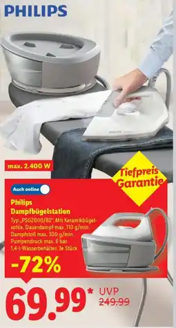 Lidl Philips Dampfbügelstation Angebot