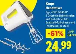 Lidl Krups Handmixer Angebot