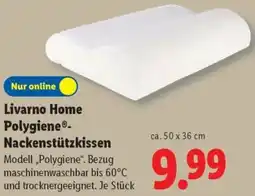 Lidl Livarno Home Polygiene Nackenstützkissen Angebot