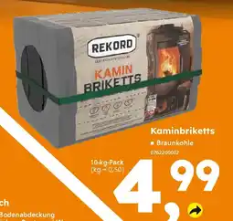 Globus Baumarkt REKORD KAMIN BRIKETTS Angebot