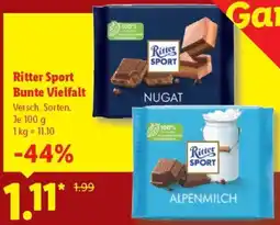 Lidl Ritter Sport Bunte Vielfalt Angebot