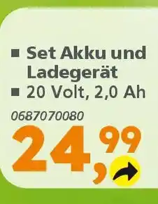 Globus Baumarkt PRIMASTER Akkus und Ladegeräte Angebot