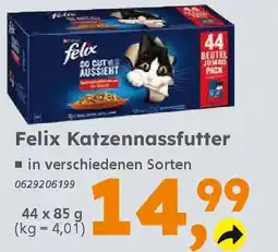 Globus Baumarkt Felix Katzennassfutter Angebot