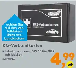 Globus Baumarkt Kfz-Verbandkasten Angebot
