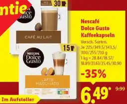 Lidl Nescafé Dolce Gusto Kaffeekapseln Angebot
