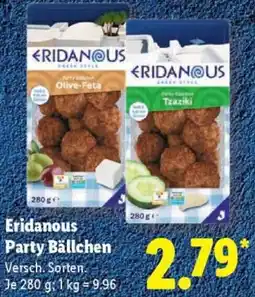 Lidl Eridanous Party Bällchen Angebot