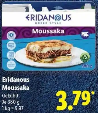 Lidl Eridanous Moussaka Angebot