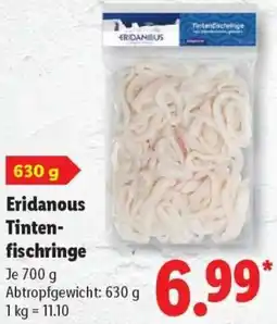 Lidl Eridanous Tintenfischringe Angebot