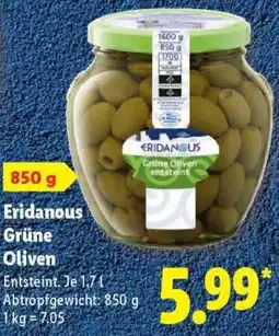 Lidl Eridanous Grüne Oliven Angebot